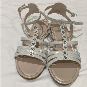 NWT White Sandals